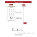 Sistema di controllo dell'accesso impermeabile alla serratura della porta intelligente Tuya